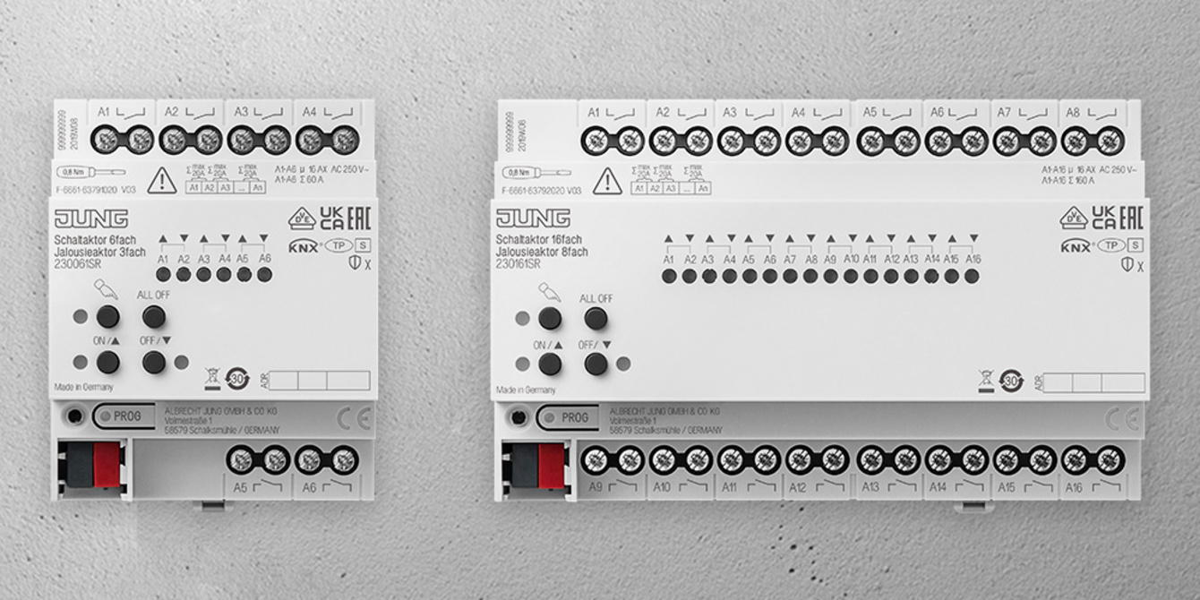 KNX Schalt- und Jalousieaktoren bei Marco Neumann Elektrotechnik in Barsbüttel