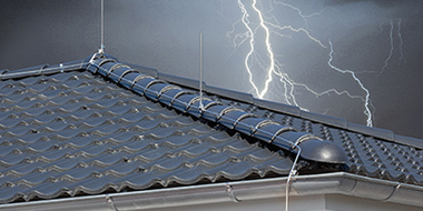 Äußerer Blitzschutz bei Marco Neumann Elektrotechnik in Barsbüttel