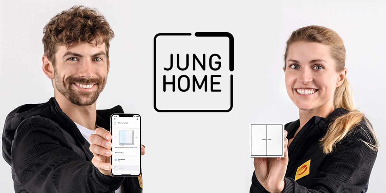 JUNG HOME bei Marco Neumann Elektrotechnik in Barsbüttel